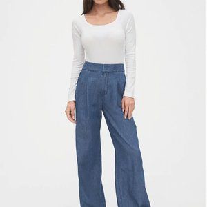 Gap high rise wide-leg pants